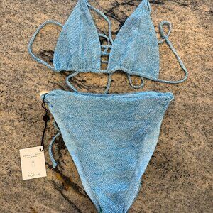 Skatie Bathing Suit - Blue Jean
